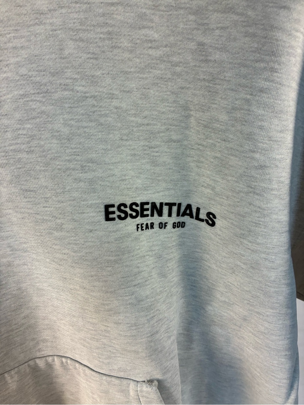 Essentials Fear of God Heather Gray Hoodie Pullover M - Picture 2 of 8